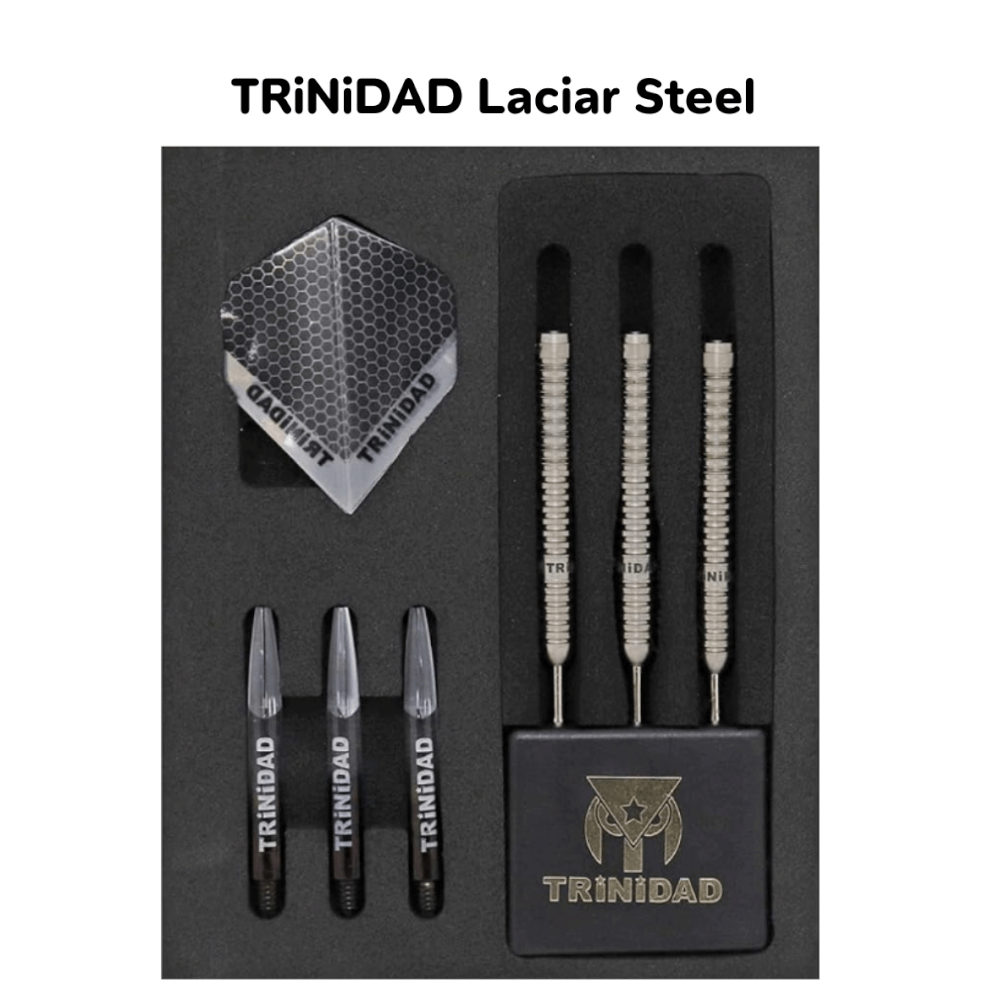 ลูกดอกปลายเหล็ก TRINIDAD LACIAR STEEL DARTS 21G_1